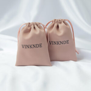 Fashionable High-quality Gift Packaging Jewelry Pouch Microfiber Suede Drawstring Bag